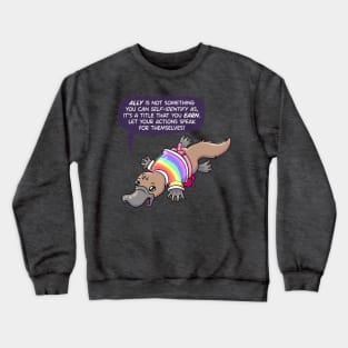 Ally Fanny Pack Platypus Crewneck Sweatshirt